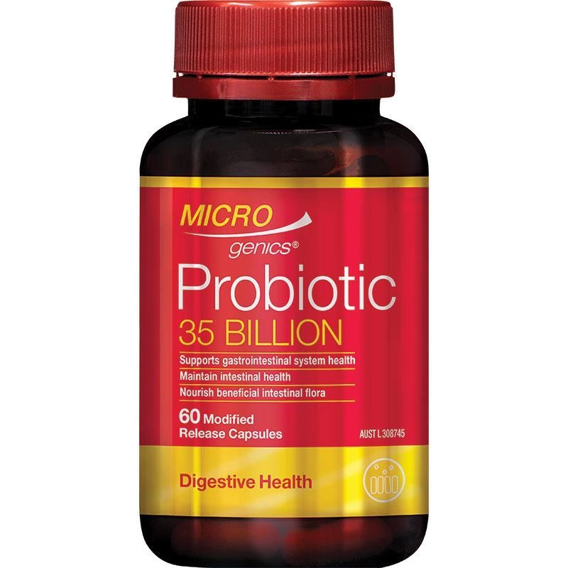 Microgenics Probiotic 35 Billion 60 Capsules