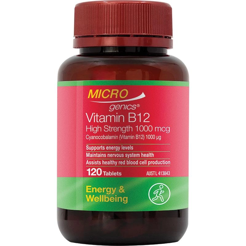 Microgenics Vitamin B12 120 Tablets