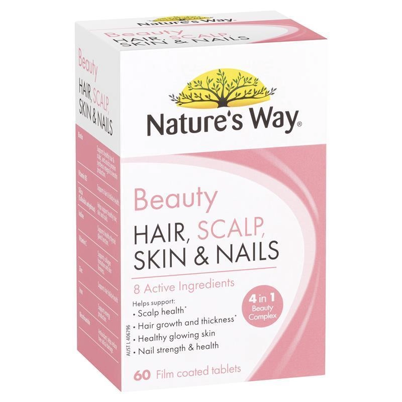 Nature’s Way Hair, Scalp, Skin & Nails 60 Tablets