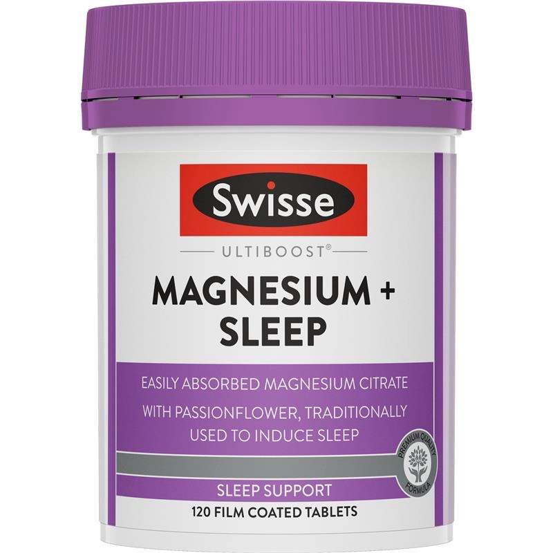 Swisse Ultiboost Magnesium + Sleep 120 Tablets