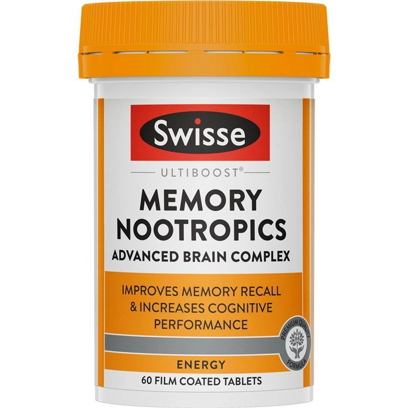 Swisse Ultiboost Memory Nootropics 60 Tablets