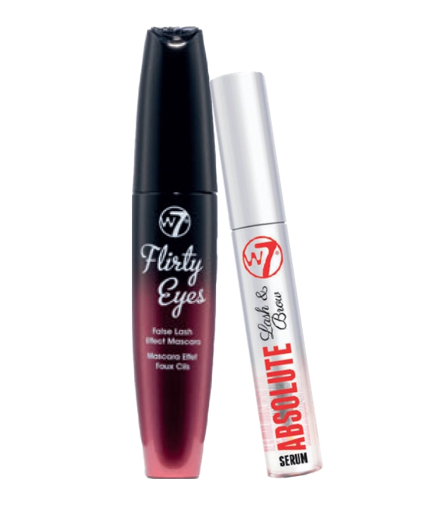 W7 Absolute Lash and Brow Serum + Flirty Eyes Mascara