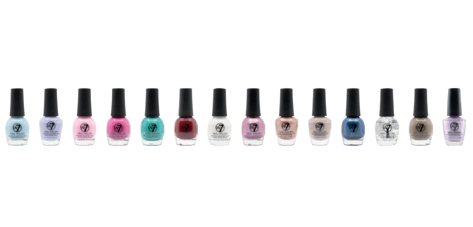 W7 Nail Polish Selected Range