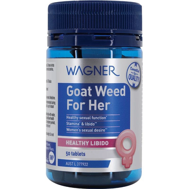 Wagner Goat Weed for Her 50 Tablets