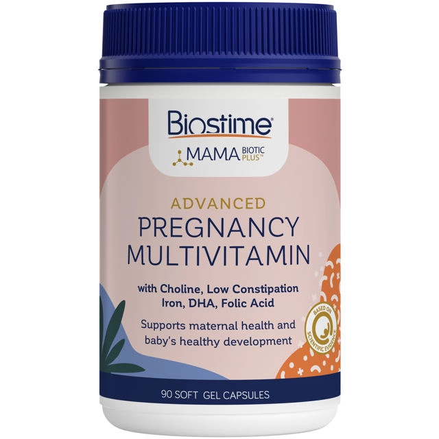 Biostime Mamabiotic Plus Advanced Pregnancy Multivitamin 90 capsules