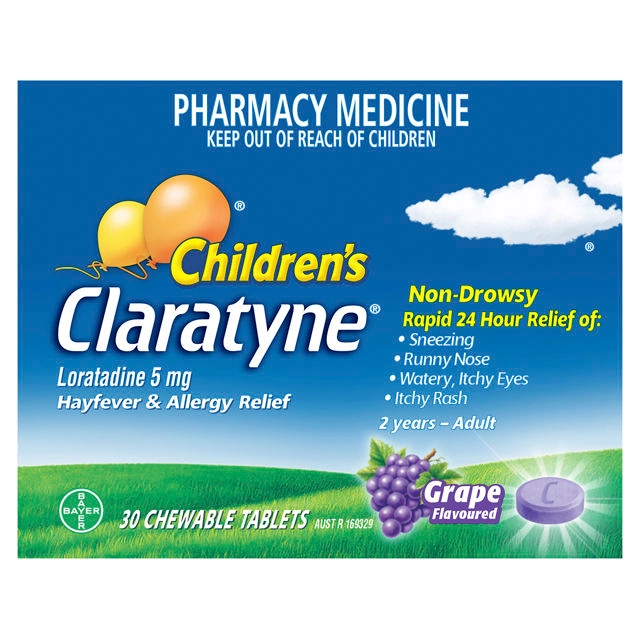 Children's Claratyne Selected Range