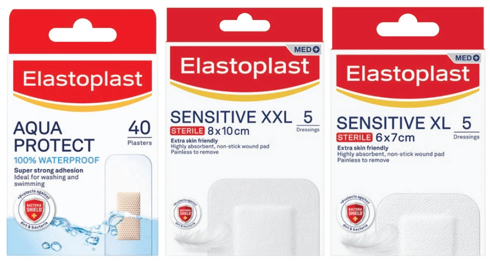 Elastoplast Selected Range