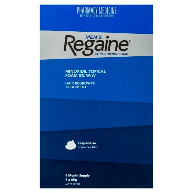 Regaine Men's Extra Strength Foam 4 Months Supply 240g