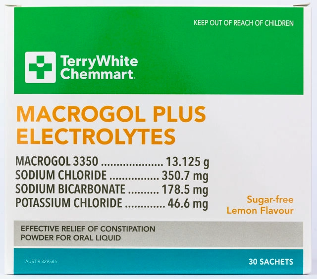 TerryWhite Chemmart Macrogol 30 Sachets