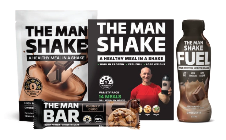 The Man Shake Selected Range