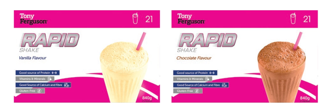 Tony Ferguson Rapid Shake Selected Range