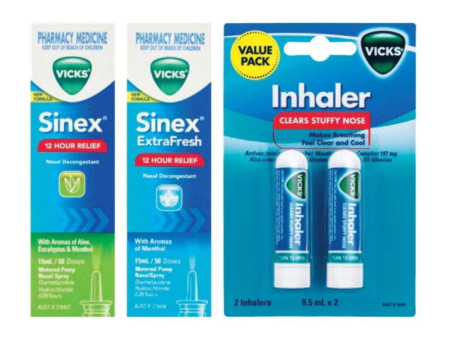 Vicks Selected Range