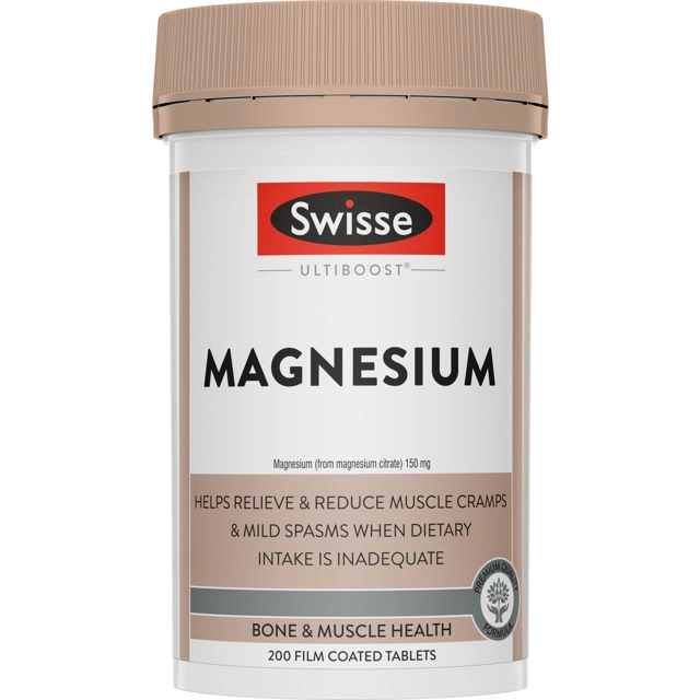 Swisse Ultiboost Magnesium 200 Tablets