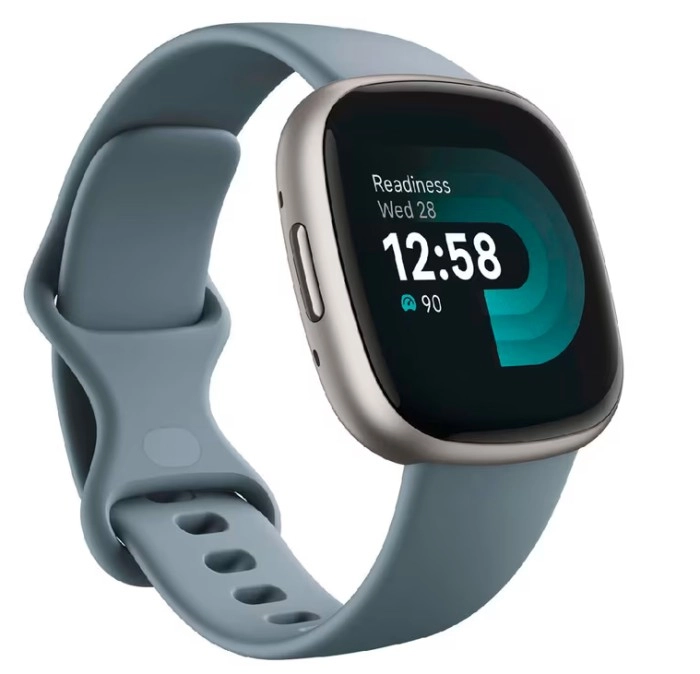 Fitbit Versa 4 Smart Watch - Blue Platinum