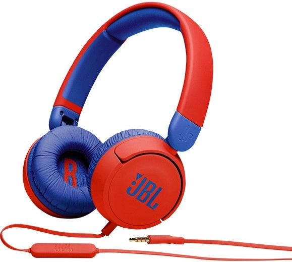 JBL JR310 Wired Headphones - Red