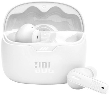 JBL Tune Beam True Wireless Earbuds - White