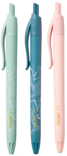 Milan 3 Pack Ballpoint Pens