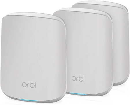 Netgear Orbi AX1800 WiFi 6 Dual-Band Mesh System 3 Pack