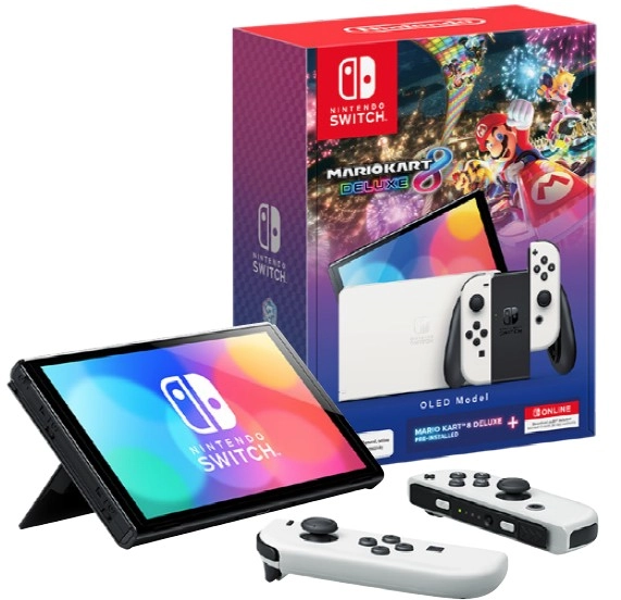 Nintendo OLED Switch MarioKart + NSO Bundle¤