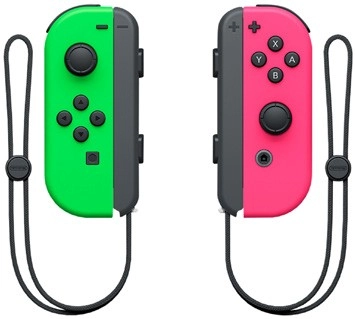 Nintendo Switch Joy-Con - Neon Green/Neon Pink¤