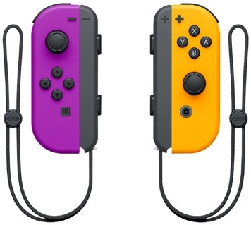 Nintendo Switch Joy-Con - Neon Purple/Neon Orange¤