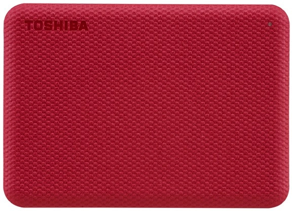 Toshiba 4TB Canvio Advance Portable Hard Drive Red