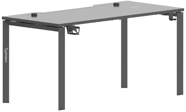 Typhoon Strike Fixed Gaming Desk - 1800mm Wide