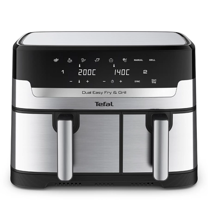 Tefal EY905C Dual Easy Fry & Grill Deluxe XXL 8.3L Air Fryer