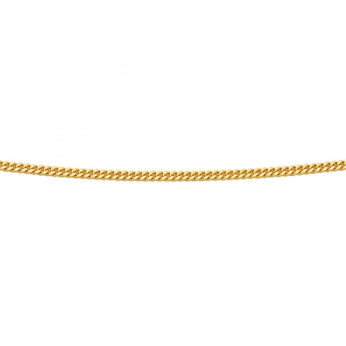 9ct Gold 45cm Fine Curb Chain