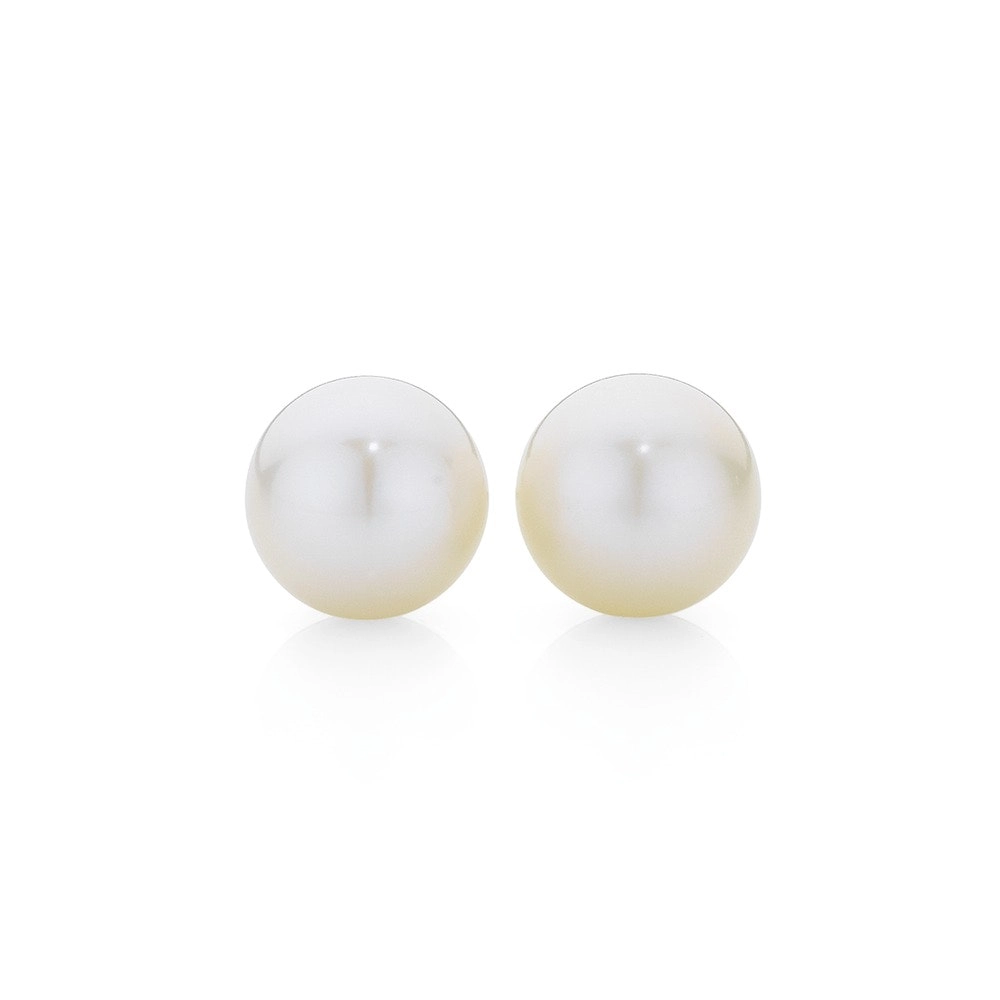 9ct Gold Cultured Freshwater Pearl Stud Earrings