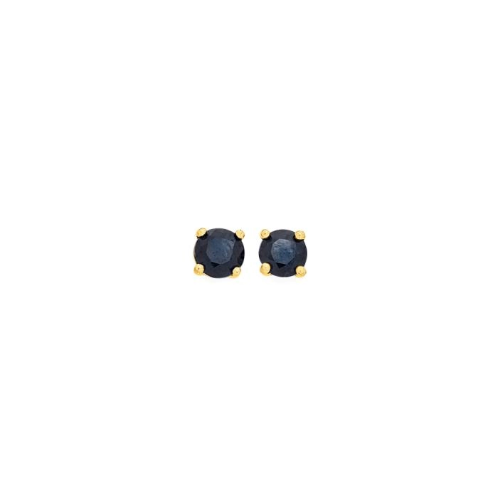 9ct Gold Sapphire Stud Earrings