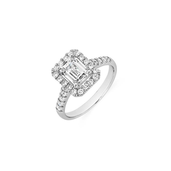 Alora 14ct White Gold 2 Carats TW Lab Grown Diamond Ring