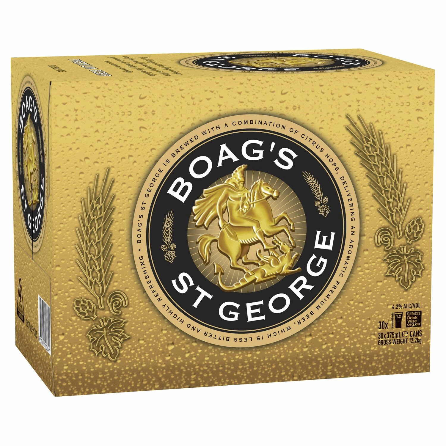 Boag’s St George Block Cans 375ml