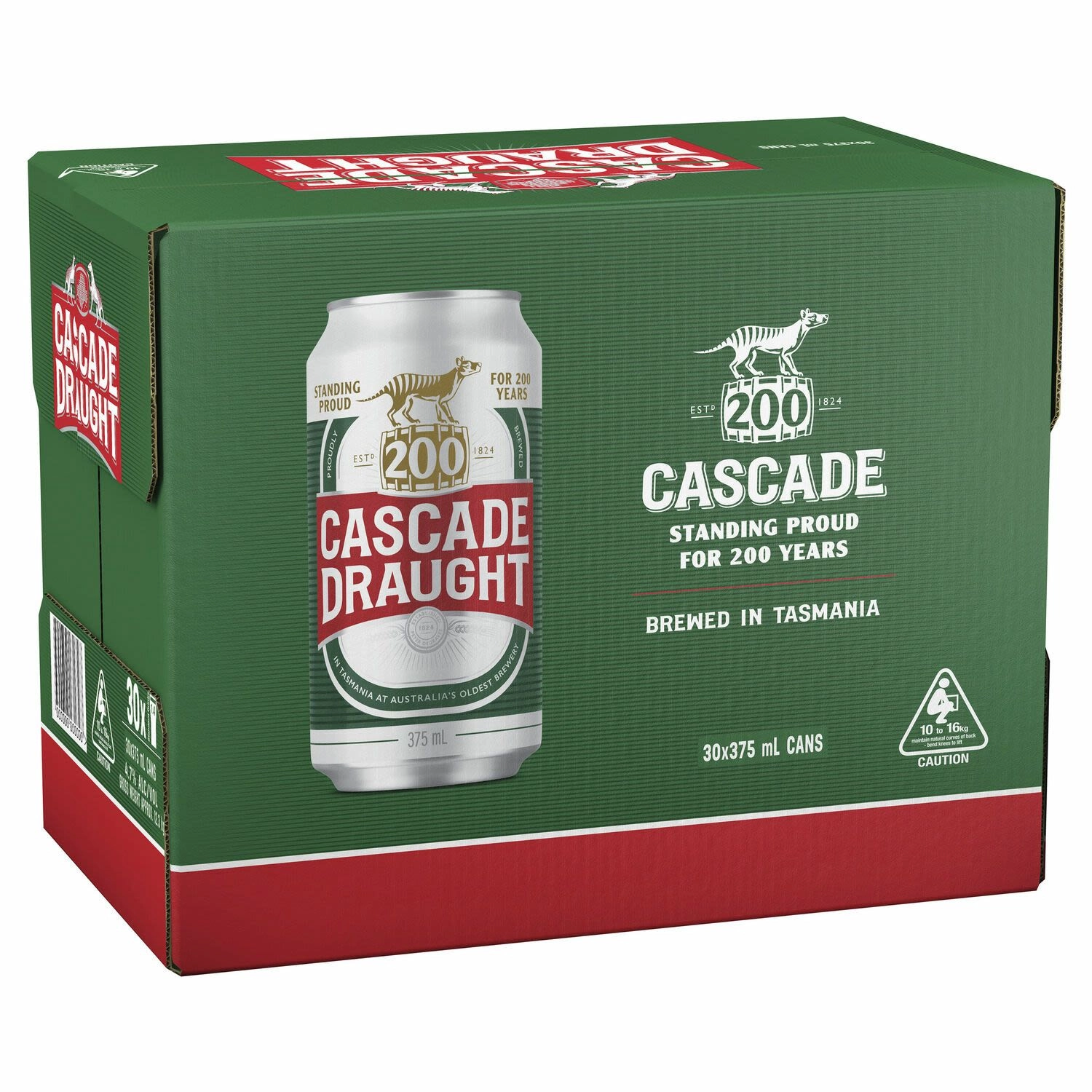 Cascade Draught Block Cans 375ml