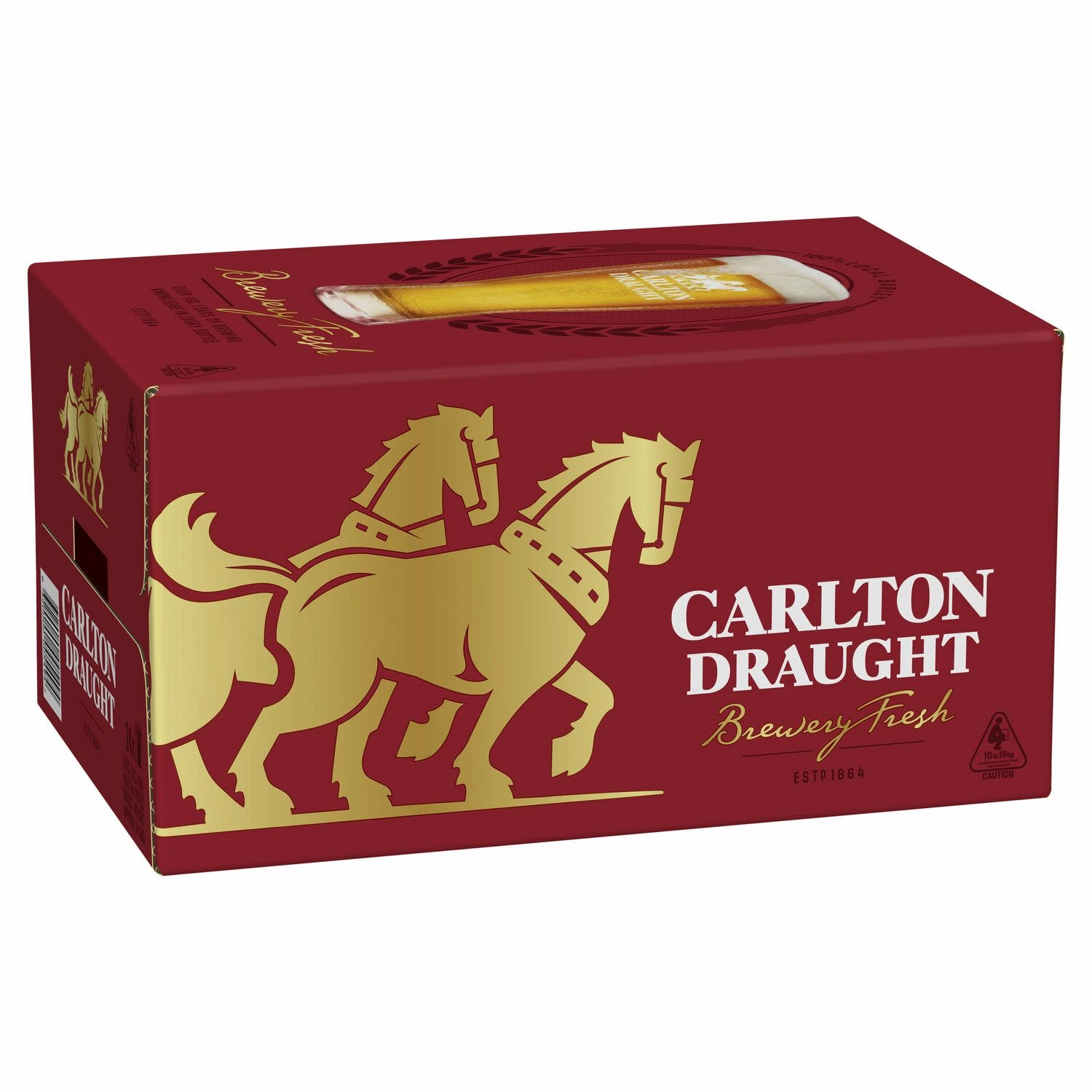 Carlton Draught Stubbies 375ml