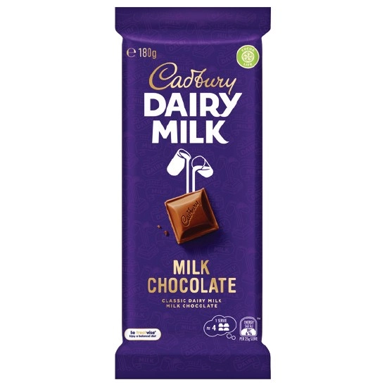 Cadbury Dairy Milk, Bubbly or Marvellous Creations 150-190g