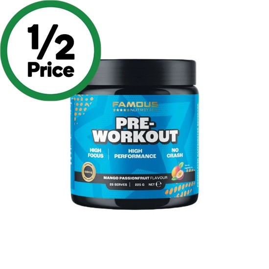 Famous Nutrition Pre-Workout 225g#