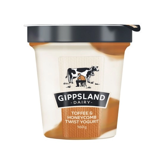 Gippsland Dairy Twist Yogurt 160g – From the Fridge