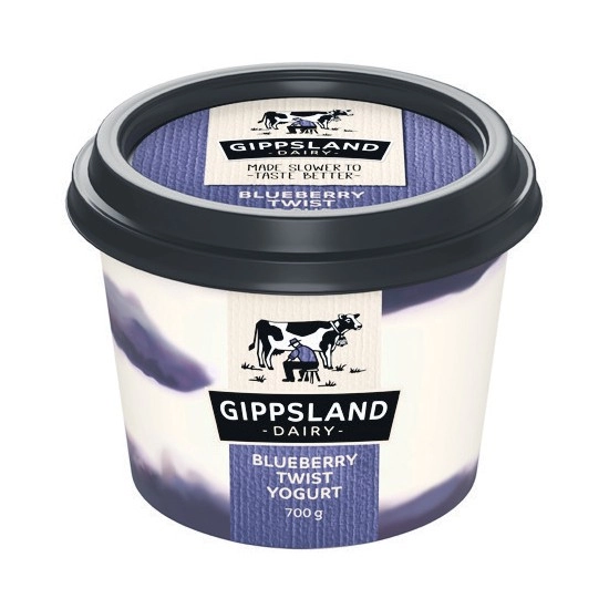 Gippsland Dairy Twist Yogurt 700g – From the Fridge