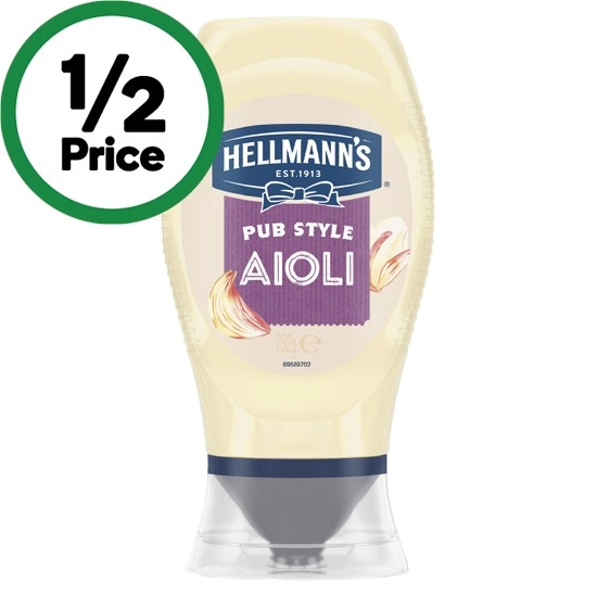 Hellmann’s Mini Mayonnaise 250-252g – Excludes Hellmann’s Real Mayonnaise Squeeze Bottle 235g