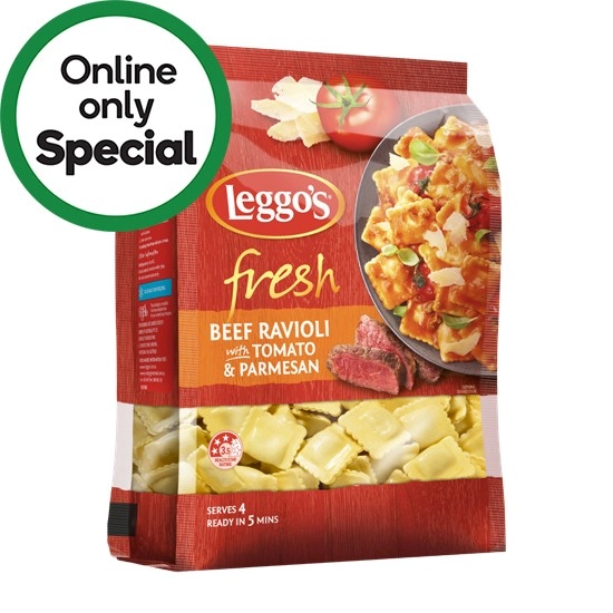 Leggo’s Fresh Filled Pasta Varieties 630g – From the Fridge