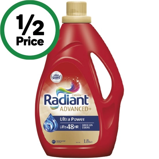 Radiant Advanced Laundry Liquid 1.8 Litre