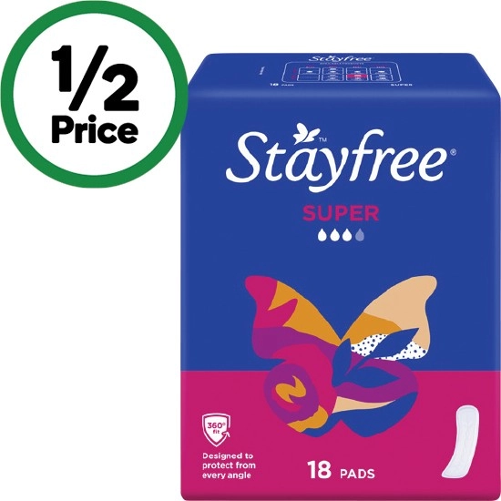 Stayfree Maxi Pads Pk 18-20