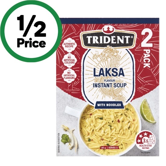 Trident Instant Soup 60g Pk 2