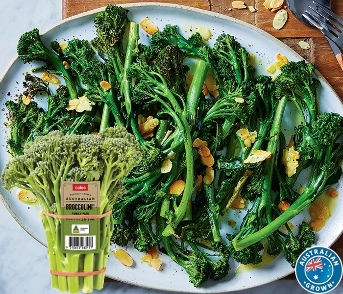 Coles Australian Family Broccolini Pack