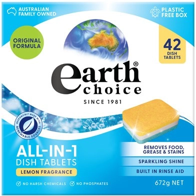 Earth Choice All In 1 Dishwashing Tablets 42 Pack