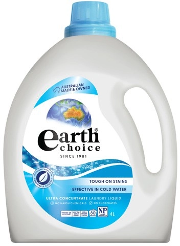 Earth Choice Ultra Concentrate Laundry Liquid 4 Litre