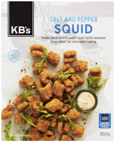 KB's Salt & Pepper Squid 360g