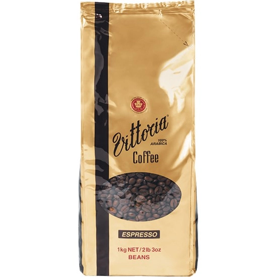 Vittoria Espresso Beans or Ground Coffee 1 kg