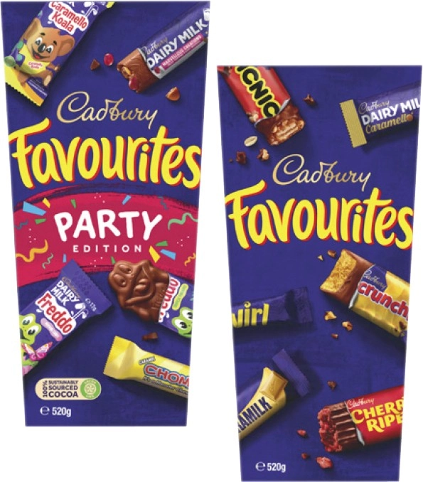 Cadbury Favourites 520g